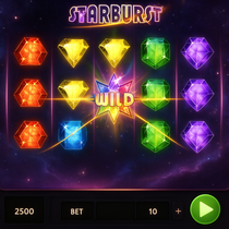 Evospin - Starburst Slot Game - NetEnt Casino Games